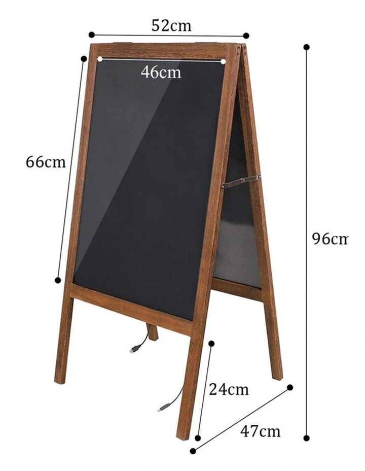 Double-Sided LED Writing Board with 16 Colors & Flashing Modes image 4