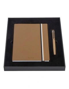 BOSS Set (Rollerball Pen & A5 Notebook Camel)