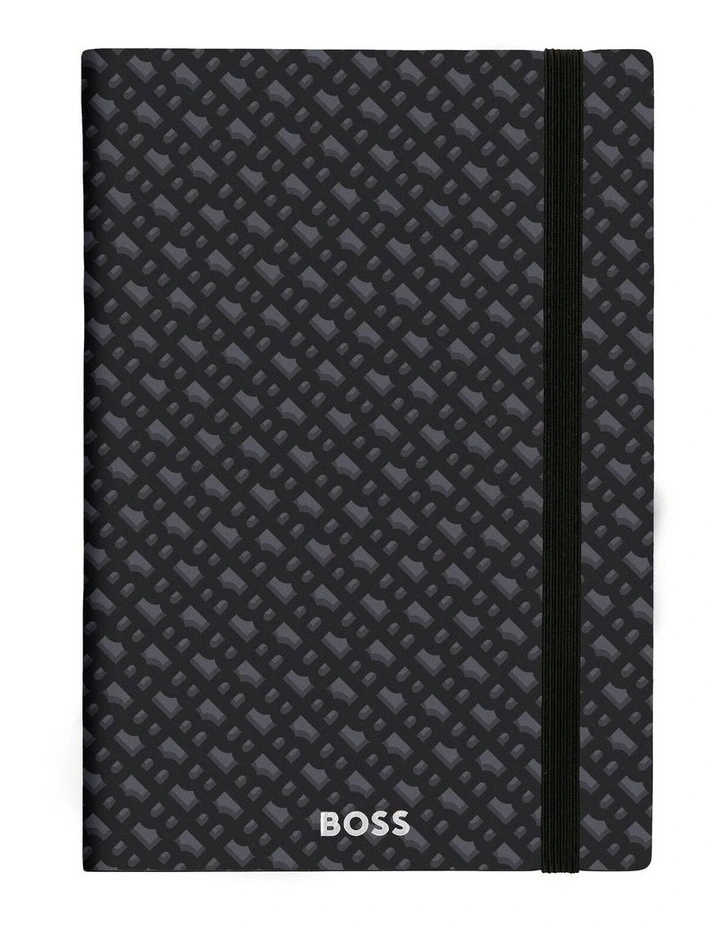 BOSS Notebook A5 Monogram Grey Lined image 3