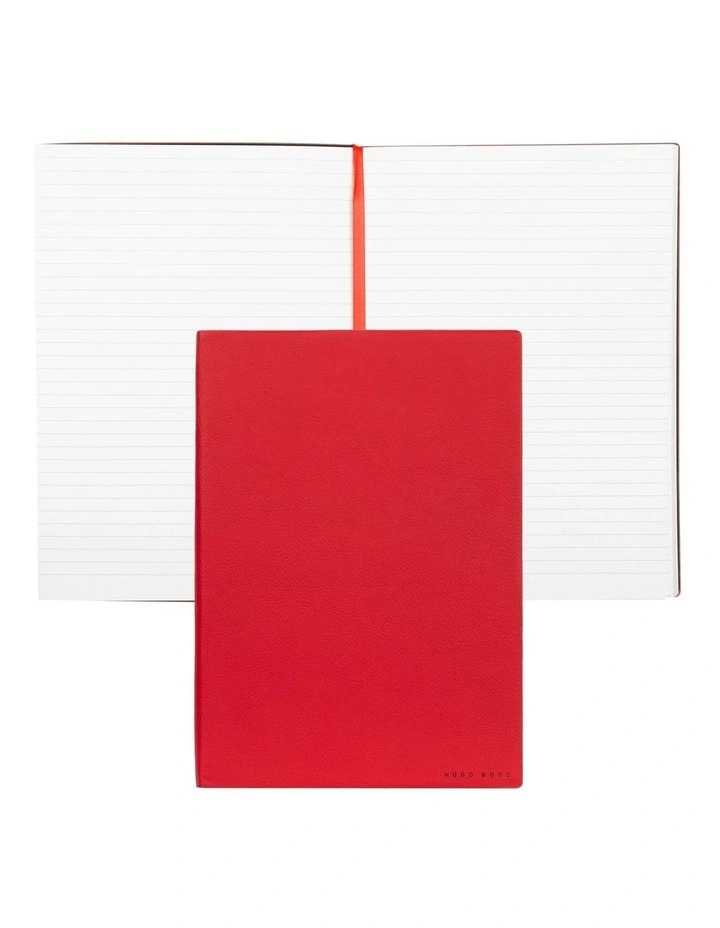 Hugo Boss Notebook B5 Essential Storyline Red Lined image 2