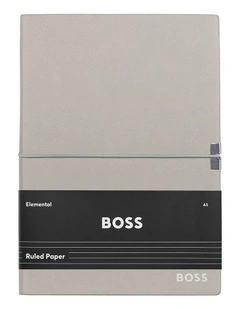 Hugo Boss Notebook A5 Elegance Storyline Grey