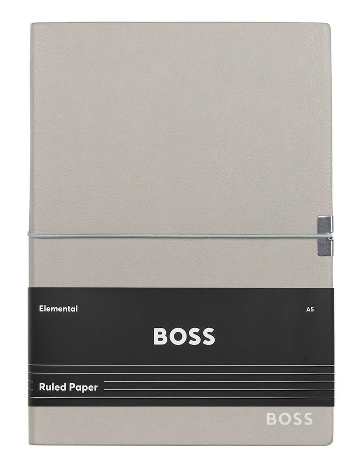 Hugo Boss Notebook A5 Elegance Storyline Grey image 1