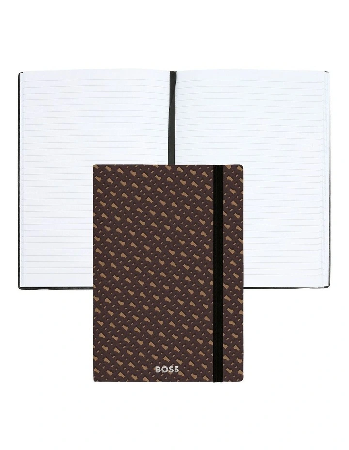 BOSS Notebook A5 Monogram Camel Lined image 2