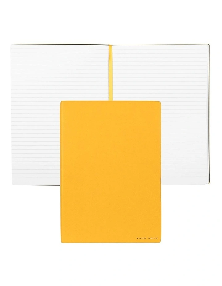 Hugo Boss Notebook B5 Essential Storyline Yellow Lined image 2