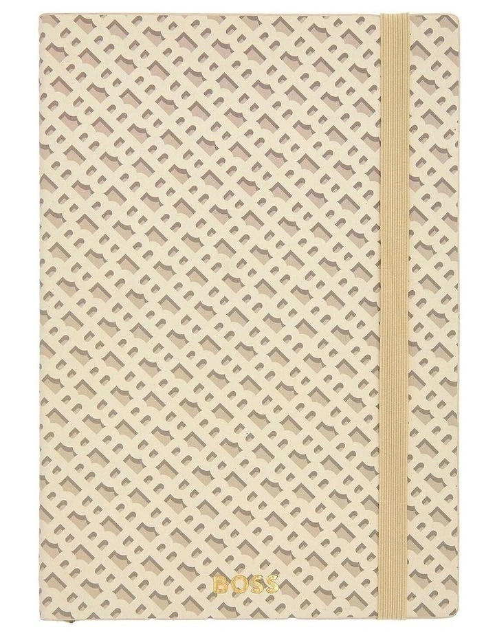 BOSS Notebook A5 Monogram Cream Lined image 3