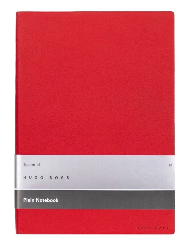 Hugo Boss Notebook B5 Essential Storyline Red Plain image 1