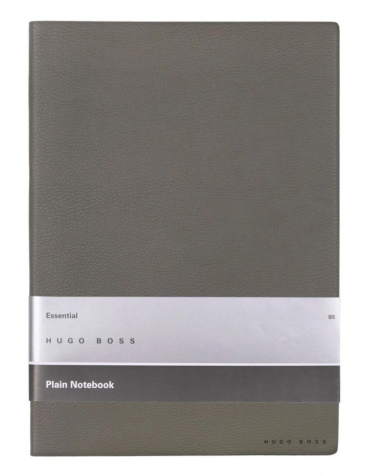 Hugo Boss Notebook B5 Essential Storyline Khaki Plain image 1