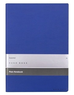 Hugo Boss Notebook B5 Essential Storyline Blue Plain
