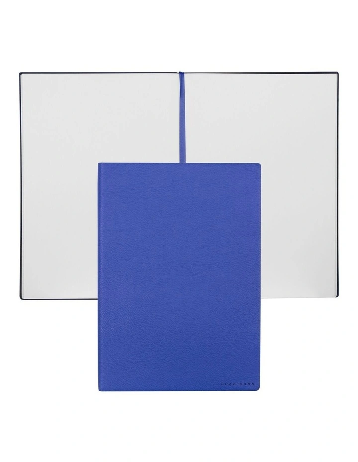 Hugo Boss Notebook B5 Essential Storyline Blue Plain image 2
