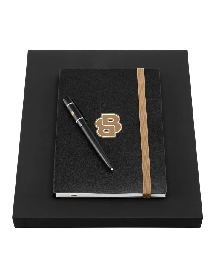 Hugo Boss Black (Ballpoint Pen & A5 Notebook Set) image 2
