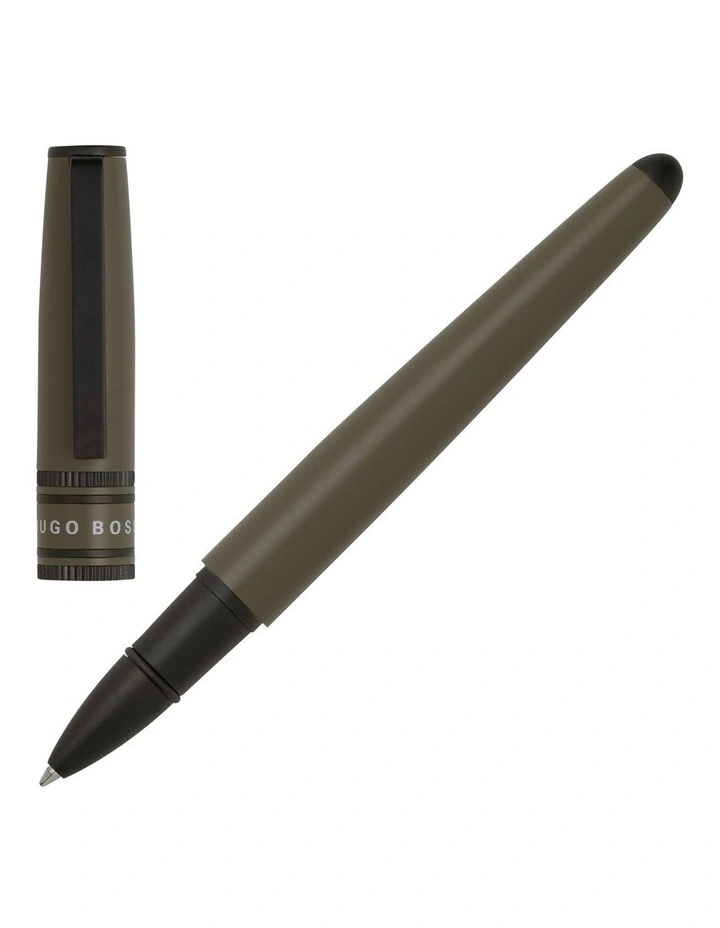 Hugo Boss Illusion Gear Khaki Rollerball Pen image 1