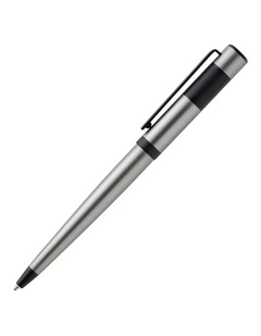 Hugo Boss Ribbon Matte Chrome Ballpoint Pen