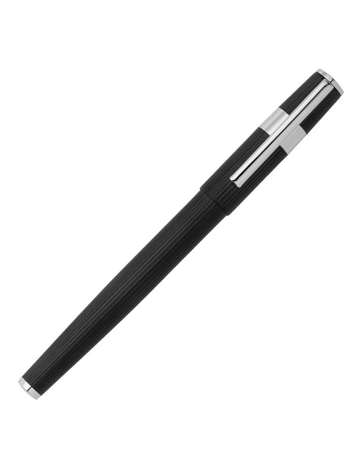 Hugo Boss Gear Pinstripe Black Fountain Pen image 3