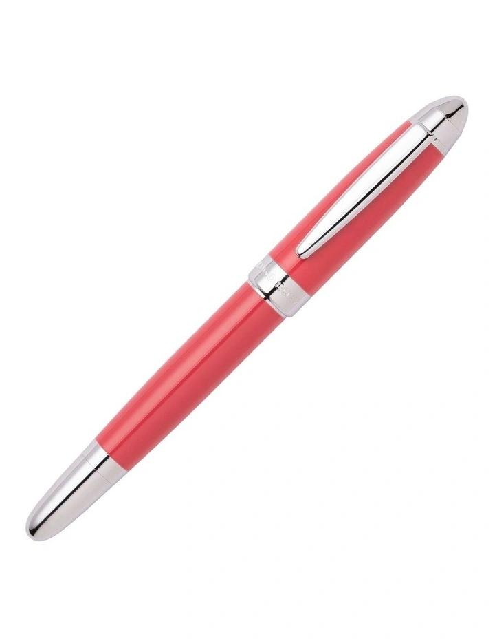 Hugo Boss Icon Coral Chrome Rollerball Pen image 2