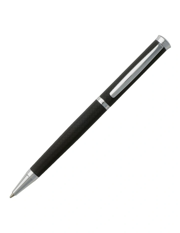 Hugo Boss Sophisticated Black Diamond Ballpoint Pen image 1