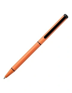 Hugo Boss Cloud Matte Papaya Orange Slim Ballpoint Pen