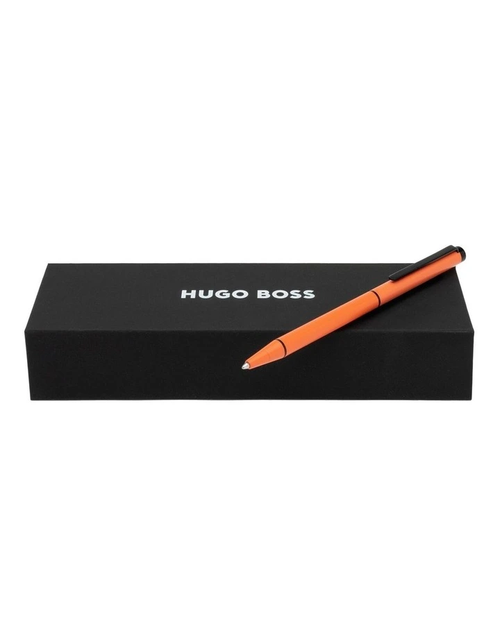 Hugo Boss Cloud Matte Papaya Orange Slim Ballpoint Pen image 3
