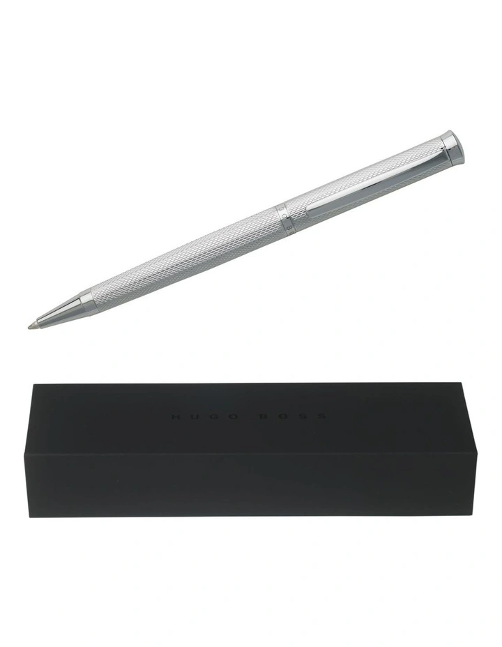 Hugo Boss Sophisticated Chrome Diamond Ballpoint Pen image 3