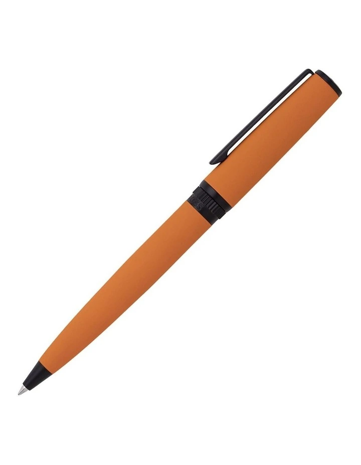 Hugo Boss Gear Matrix Orange Ballpoint Pen image 2
