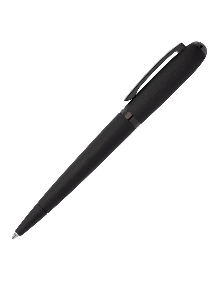 Hugo Boss Contour Brushed Black Ballpoint Pen image 2