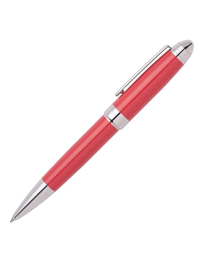 Hugo Boss Icon Coral Chrome Ballpoint Pen image 2