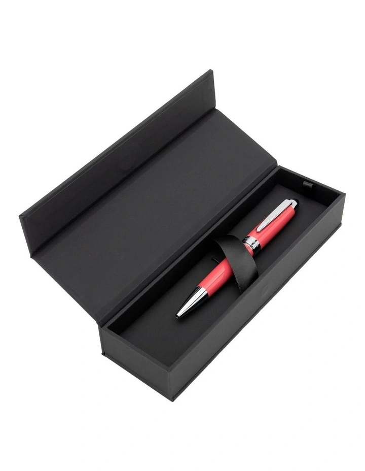 Hugo Boss Icon Coral Chrome Ballpoint Pen image 3