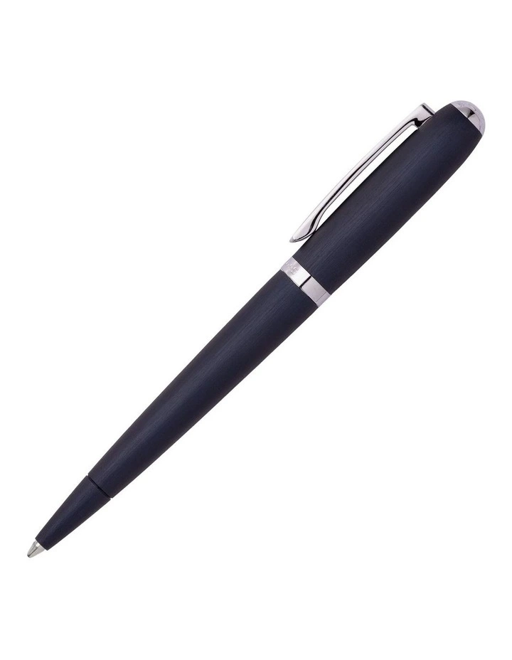 Hugo Boss Contour Brushed Navy Ballpoint Pen image 2