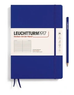 Notebook composititon (B5), Hardcover, 219 Numbered pages, Ink, ruled