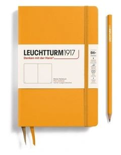 Notebook HC Paperback (B6 ), Hardcover, 219 pages, Plain, Rising Sun