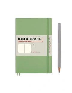 Notebook Softcover Paperback (B6 ), 123 pages, Plain, Sage