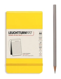 Reporter Notepad Pocket, Lemon, Ruled
