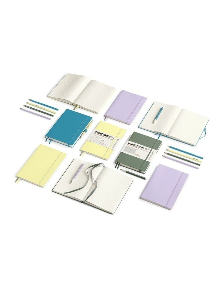 Notebook Hardcover Medium (A5), 251 pages, Ruled, Lilac image 6