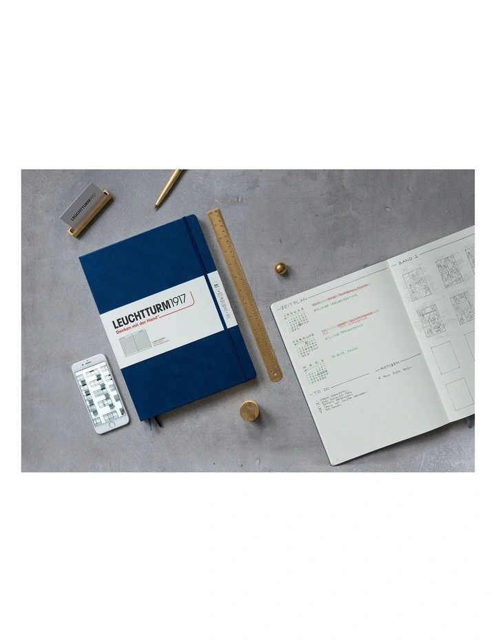 Notebook Hardcover Master Slim (A4 ), 123 pages, Dotted, Sage image 2