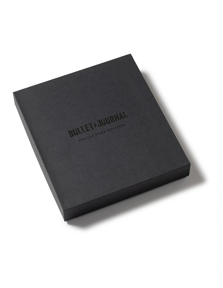 Bullet Journal All Black Collectors Set - 1x Bullet Journal A5, 1x Twist Pen, 1x Pen Loop image 1