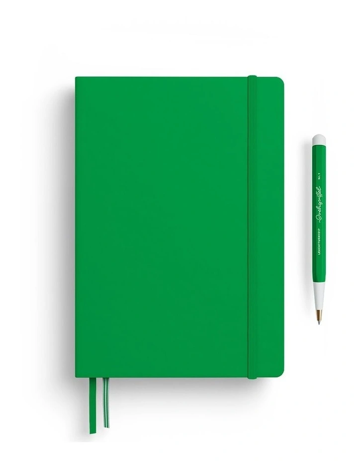 Notebook HC Medium (A5), 251 p, Ruled, Spring Leaf image 4