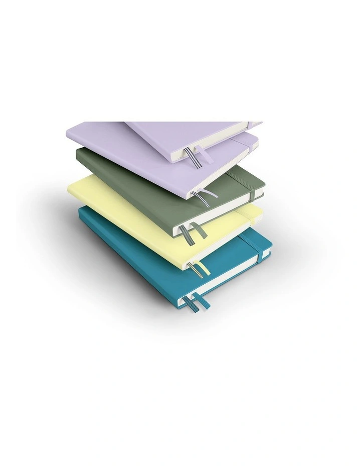 Notebook Hardcover Medium (A5), 251 pages, Plain, Lilac image 4
