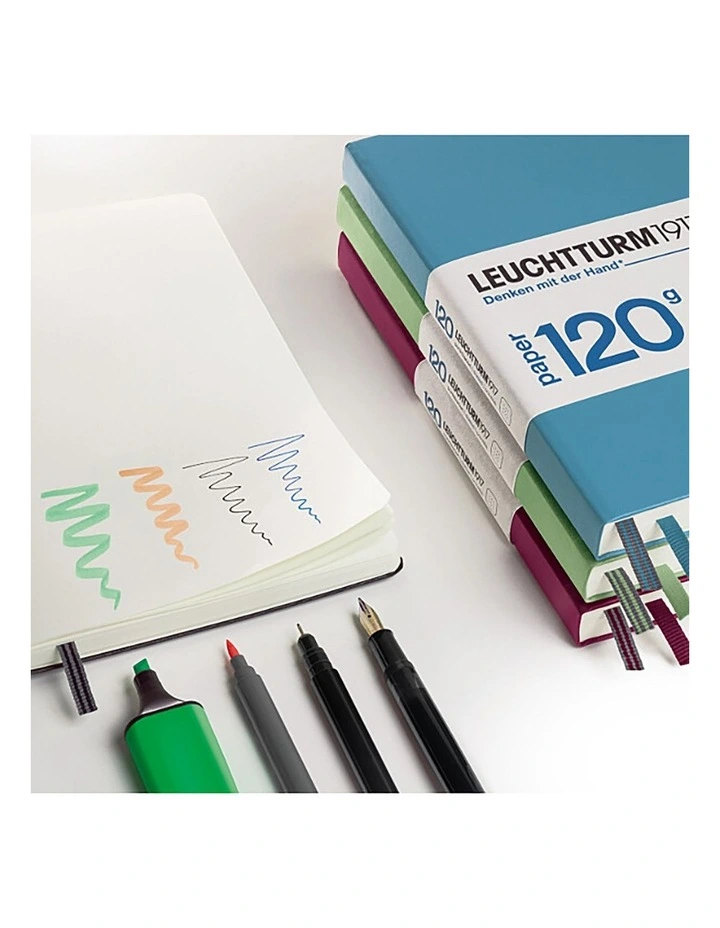 Notebook Medium (A5), EDITION 120, Hardcover 203 pages Rising Sun, Dotted image 5