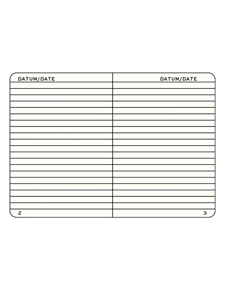 120g Edition Notebook (A5), 203 pages, Ruled, Black image 5