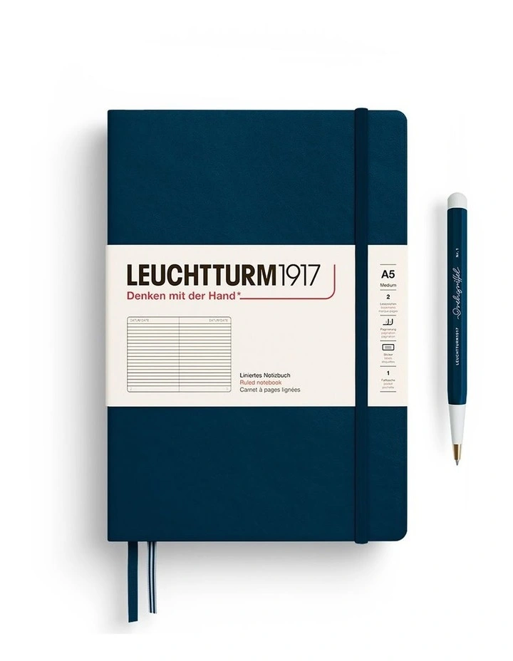 Notebook HC Medium (A5), 251 p, Ruled, Deep Sea image 2