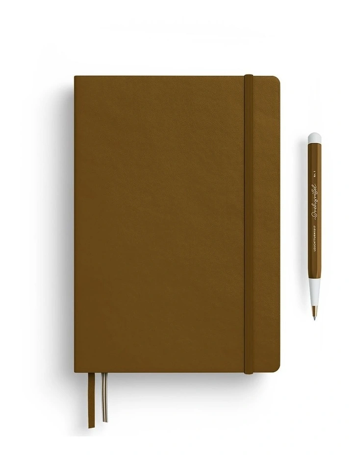 Notebook HC Medium (A5), 251 p, Dotted, Spice Brown image 4