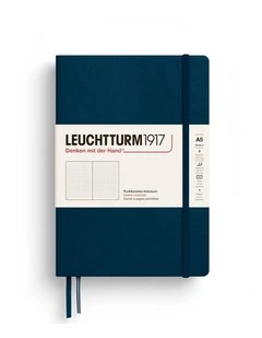 Notebook HC Medium (A5), 251 p, Dotted, Deep Sea