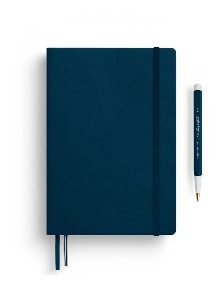 Notebook HC Medium (A5), 251 p, Dotted, Deep Sea image 4