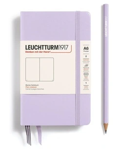 Notebook HC Pocket (A6) 187 pages, Plain, Lilac