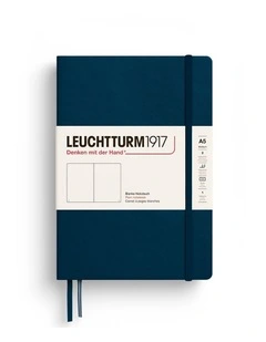 Notebook HC Medium (A5), 251 p, Plain. Deep Sea