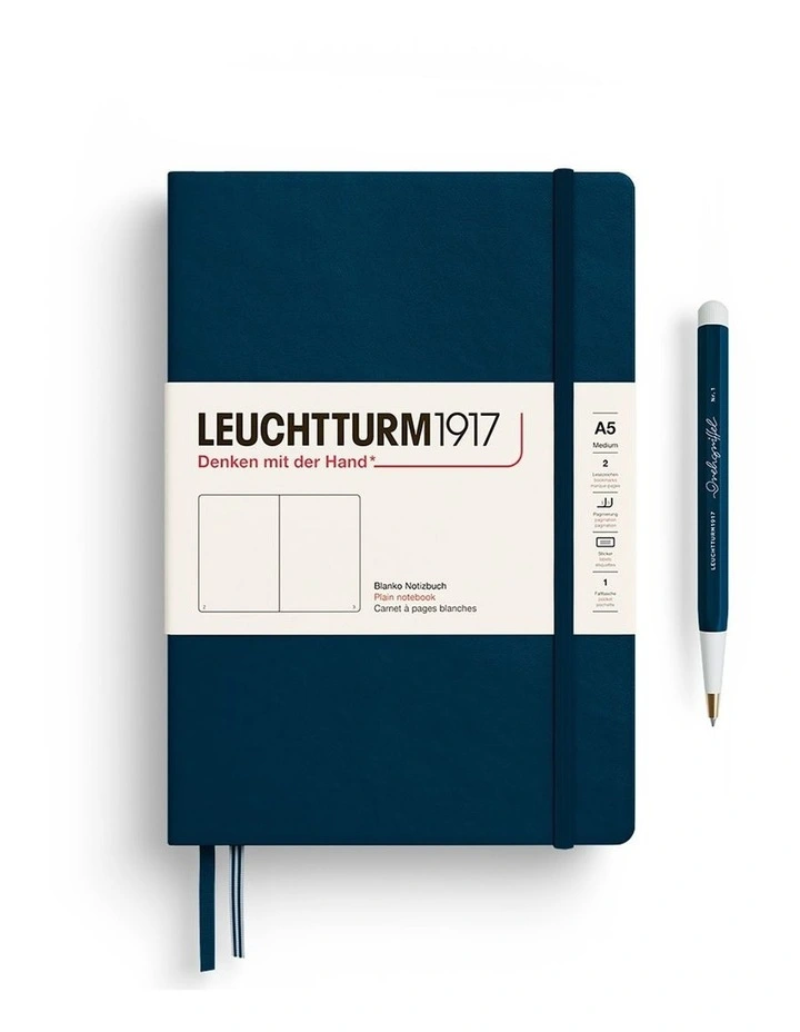 Notebook HC Medium (A5), 251 p, Plain. Deep Sea image 2