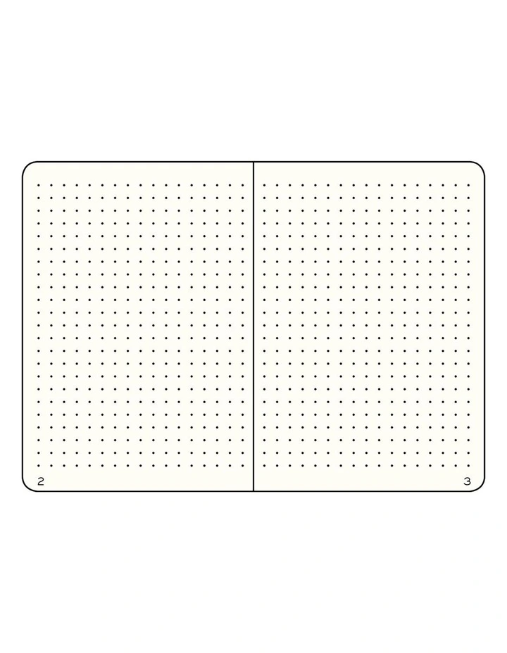 120g Edition Notebook (A5), 203 pages, Dotted, Port Red image 5