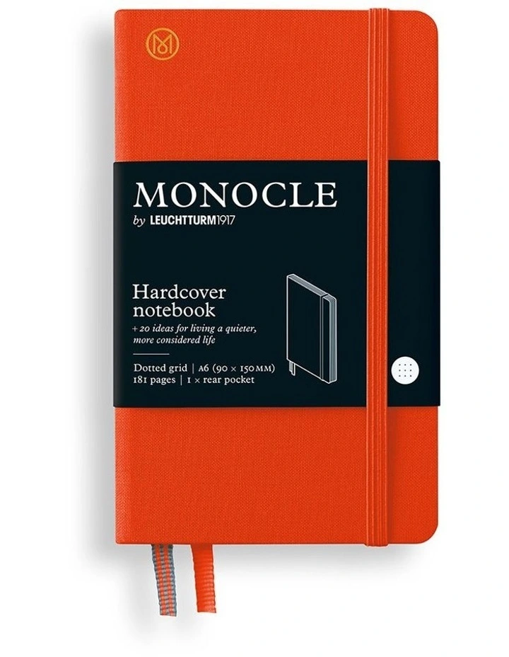 Monocle Pocket (A6), Hardcover 192 numbered pages, dotted Mandarin, image 1