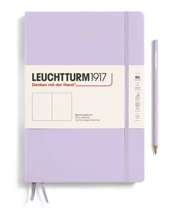 Notebook Composition (B5), Softcover, 123 numbered pages, Lilac, Plain