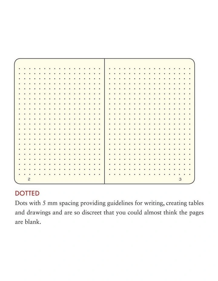 Notebook Hardcover composition (B5), 219 Numbered pages, Dotted, Sage image 2
