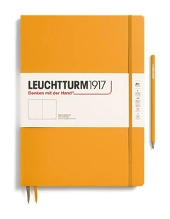 Notebook Hardcover Master Slim (A4 ), 123 pages, Plain, Rising Sun